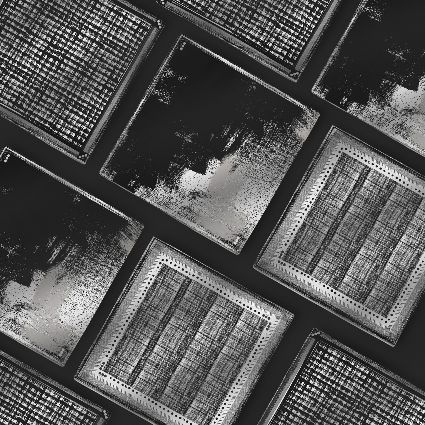 Archival Collection: Tajreed Monochrome Scarves 45